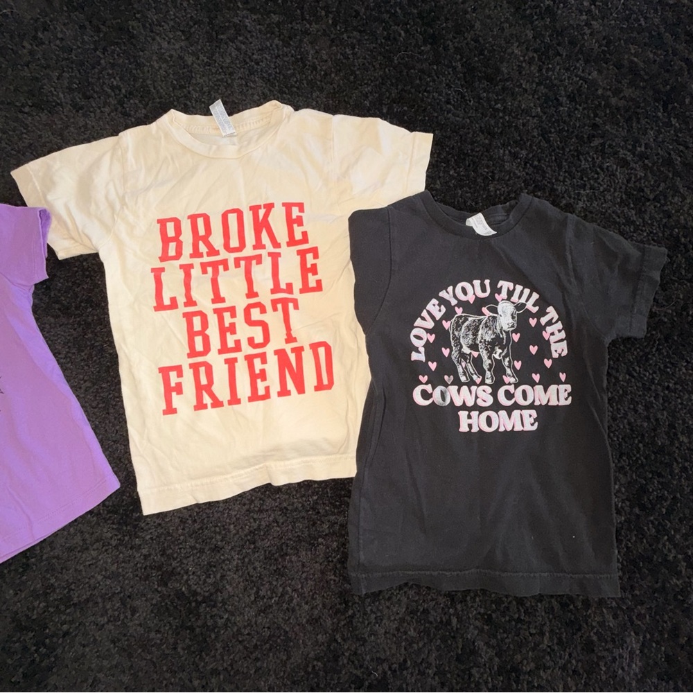 Toddler Girls Graphic Tee bundle - Size XS - Picture 4 of 8
